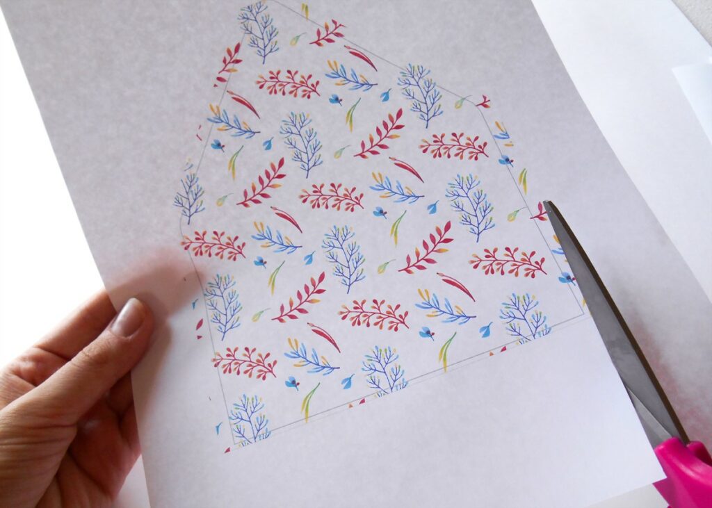 Cutting Out Envelope Liners_How to Make Your Own Liners
